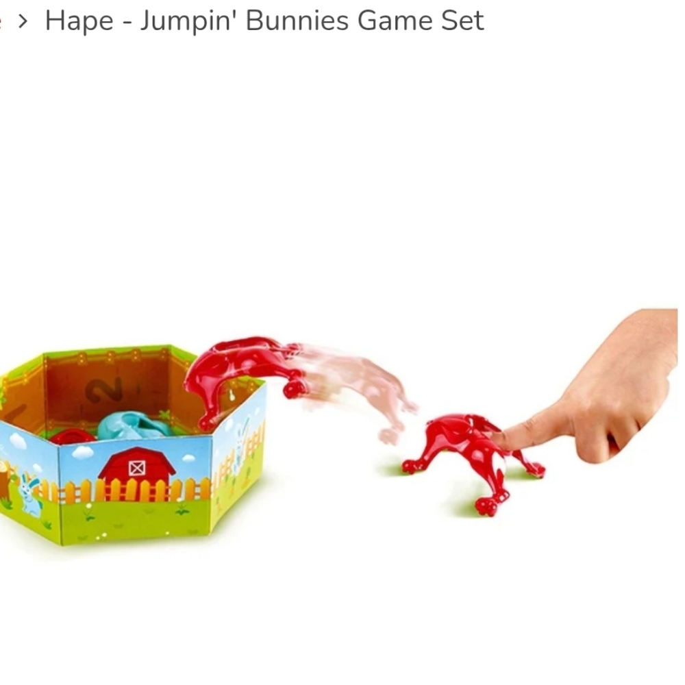 HAPE GERMAN JUMPIN' BUNNIES GAME SET - Picture 5 of 7